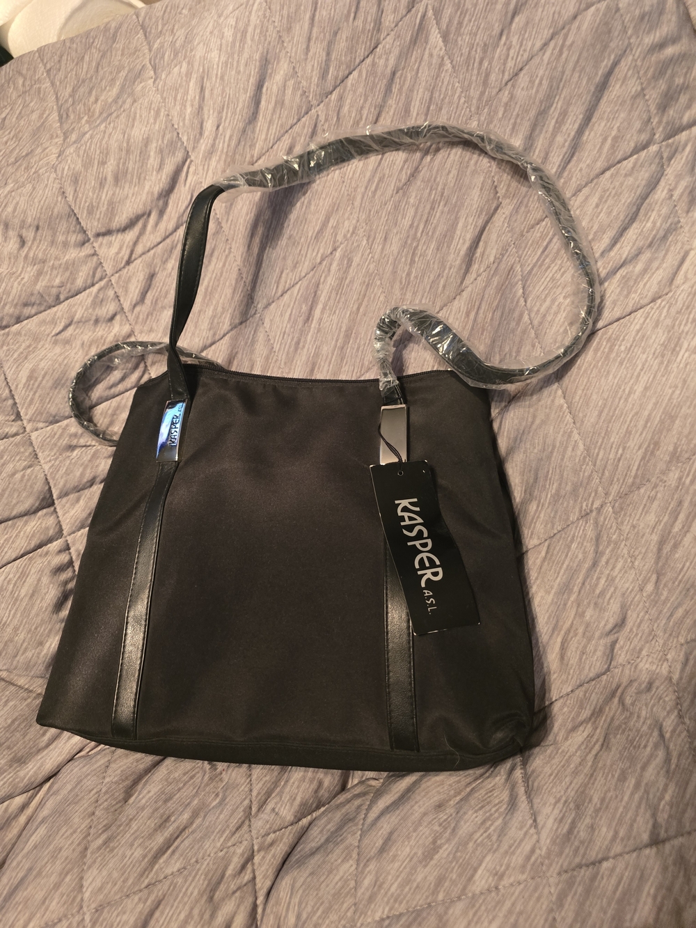Kasper Black Shoulder Bag